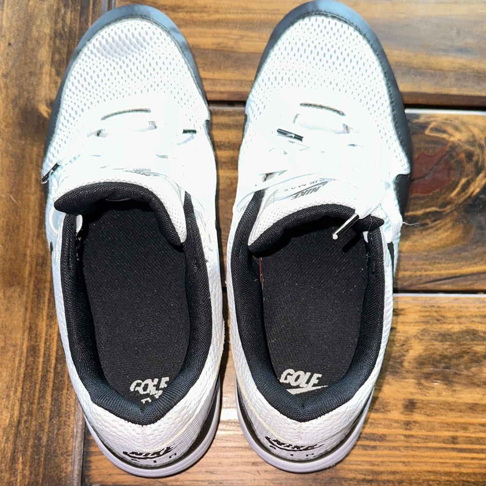 Nike Air Max 1 Golf Sz. 12 - White and Black - Picture 4 of 7